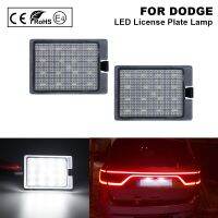 2PCS LED License Plate Light For DODGE Durango 2014 2015 2016 2017 2018 2019 2020 GT SRT SXT Citadel No Error Number Plate Lamps