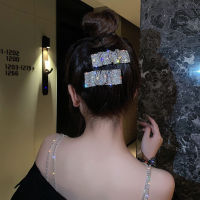 Lucky spring กิ๊บติดผมเพชรประดับ เครื่องประดับผม สไตล์เกาหลีFashion hair clip shiny diamond hair pins