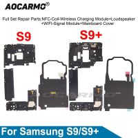 Aocarmo คอยล์ชาร์จแบบไร้สายโมดูล NFC สัญญาณลําโพงสายอากาศเหมาะสำหรับ S9 Samsung Galaxy S9 Plus + ส่วนซ่อม