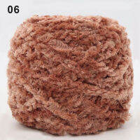 2sql 200G ทอมือ Chenille เส้นด้ายกำมะหยี่หัวข้อ Anti-Pilling โพลีเอสเตอร์โครเชต์ Chunky ด้าย DIY โครเชต์กระเป๋า Cardigan ผ้าพันคอ