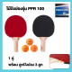 ไม้ปิงปอง รุ่น PPR 100  ฟองน้ำเนื้อบางนุ่มทำให้มีความเร็วต่ำมาก Table Tennis Bat PPR 100 Pingpong Table tennis