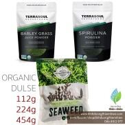 Combo 3 Món Tảo Biển Dulse Hữu Cơ, Bột Tảo Spirulina Hữu Cơ