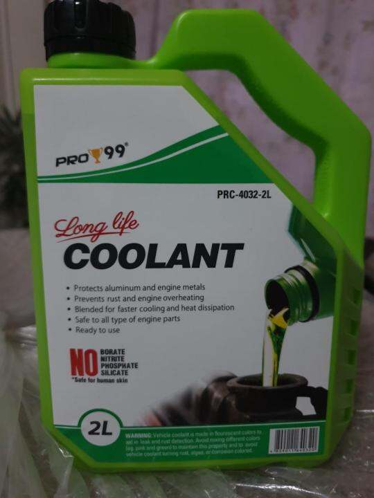 Engine Coolant 2 Liters Green Lazada PH