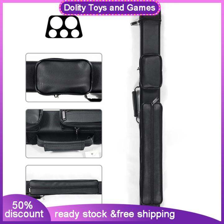 Dolity Pool Cue Carrying Case Cue Storage Pouch for Billiard Stick Rod