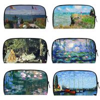 【CC】 Classics Monets water lilies Painting Wallet Purse ID Credit Card Money Holder Coin Gifts