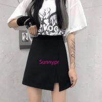 ROK High Waist ทรงเอไลน์เข้ารูปสำหรับผู้หญิงฤดูร้อนดีไซน์แหวกแนว