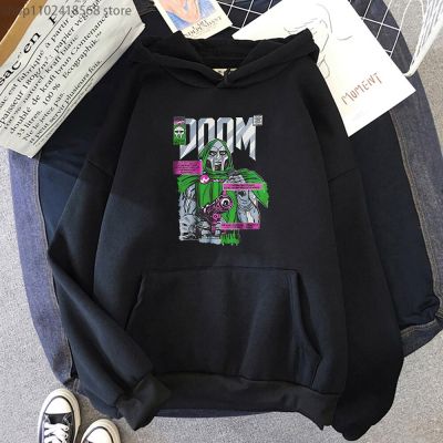 Mf Doom Sweatshirt Cartoon Hoodie Long Sleeve Pullover Graphic Hoody Hoodies Harajuku Streetwear Unisex Clothes Men/Casual Size XS-4XL