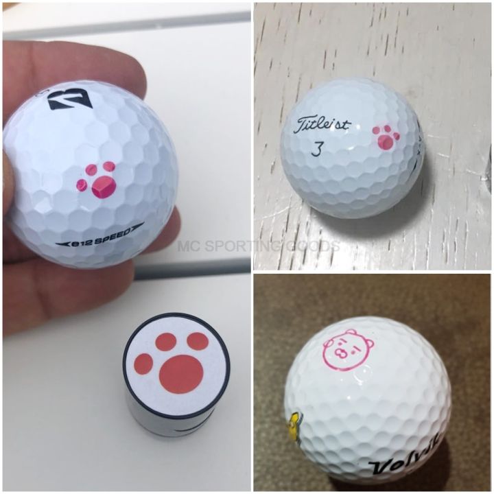 new-golf-ball-stamper-stamp-marker-impression-seal-quick-dry-plastic-multicolors-golf-adis-accessories-symbol-for-golfer-gift