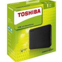 TOSHIBA เอ็กซ์เทอนอล ฮาร์ดไดรฟ์ (1TB, สีดำ) รุ่น TSB-HDTP210AK3AA