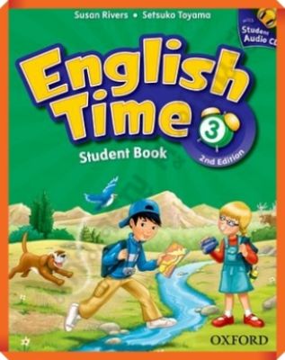 หนังสือ English Time 2nd ED 3 Students Book +CD /9780194005333 #OXFORD