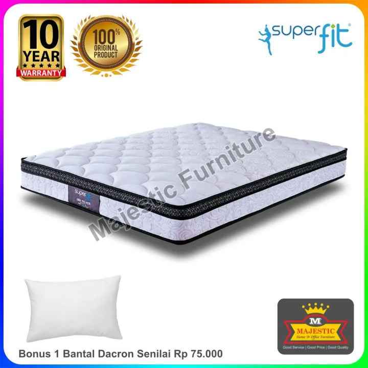 Kasur Springbed Super Fit Neo Silver - 90/100/120/160/180/200 ...