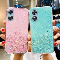 ใหม่2023เคส TPU นิ่มใสแวววาวสำหรับ OPPO A78 A98 A58NFC A78NFC ซิลิโคนใสเคสโทรศัพท์มือถือ A78 Oppo NFC กันกระแทกฝาครอบหลัง OPPOA58 4G