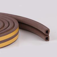 5M E/D/P/I Doors Window Gaskets Soundproof Seal Strip Self Adhesive Foam Rubber Weatherstrip Door Insulation Wind Stopper