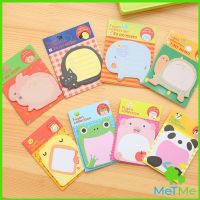 MetMe กระดาษโน๊ต ลายการ์ตูน กระดาษโน๊ต จดบันทึก มีกาวในตัว  Mini Post  Note