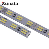 【cw】 Korea Chip SMD 8520/7020/5630 Led Strip Light Double Row 120leds/m Hard Bar 25cm 50cm Cool White Led Hard Strip