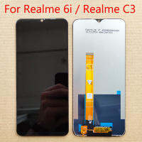 Realme ขนาด6.5นิ้วสำหรับ Oppo 6i RMX2040หน้าจอดิจิตอลแทนการประกอบสำหรับ Realme C3 RMX2027 C3i