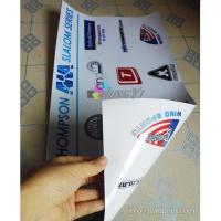 double sided printed window stickers Two Side Display Window Glass Advertising Large Banner Sticker Printing