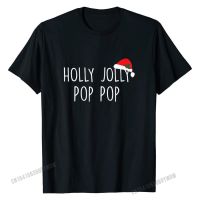 เสื้อยืด พิมพ์ลาย Holly Jolly Pop น่ารัก ของขวัญคริสต์มาส สไตล์ยุโรป สําหรับผู้ชาย เสื้อยืด  OI20