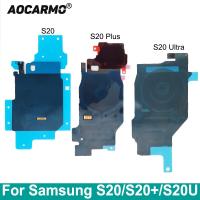 Aocarmo สําหรับ Samsung Galaxy S20 S20 + Plus S20U Ultra Wireless Charging Module Ribbon Flex Cable Replacement