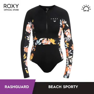 Beach Classics Long Sleeve UPF 50 Rashguard - Anthracite