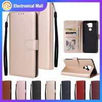 สำหรับเรดมี่ NOTE 9หนังพียูป้องกันเคสโทรศัพท์พร้อมฝาขายึดโทรศัพท์มือถือ3ช่องเสียบบัตร