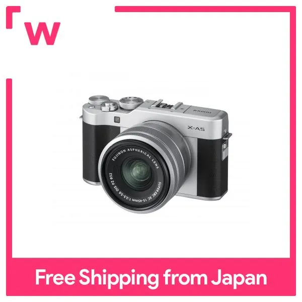 FUJIFILM mirrorless singlelens XA5 lens kit Silver XA5LKS Lazada PH