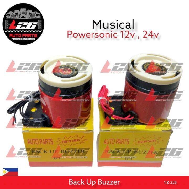 Backup Buzzer Power Sonic Lambada BeepBeep 24 volts 12 Car Truck