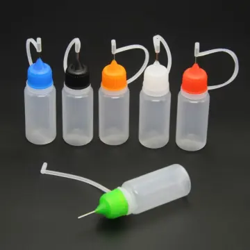 Cheap 6Pcs Applicator Bottles, 30ml Plastic Squeezable Dropper Bottles with  Blunt Needle Tip for Glue Applications, Paint Quilling Craft and Oil