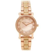 นาฬิกาผู้หญิง MICHAEL KORS Petite Norie Pink Mother of Pearl Dial Ladies Watch MK3700