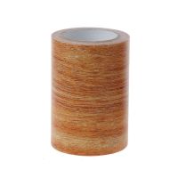 【สหรัฐอเมริกา Stock 】3 "X15 ที่สมจริง Woodgrain เทปซ่อม Patch พื้นผิวไม้เทปกาวสำหรับเฟอร์นิเจอร์พื้นประตูเก้าอี้และโต๊ะ