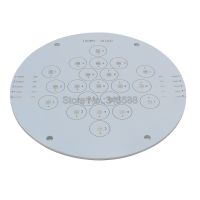 5ช่อง21Leds Cree XPE XPG XPL XTE XPE2 XPG2 XPL XHP35หรือ Epileds 3535พลังงานสูง LED Pad DIY PCB คณะกรรมการทรงกลม