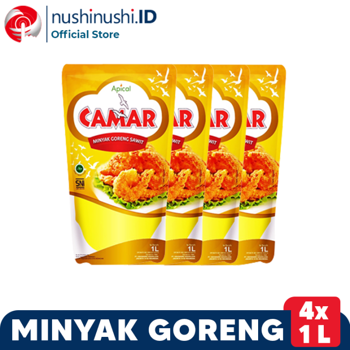 Camar Minyak Goreng Pouch 1 L 4 Pcs | Lazada Indonesia