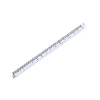 【CC】☽✶  Straight Ruler Plastic Accurate Mathematics 1cm Thickness Durable for students Draftsman