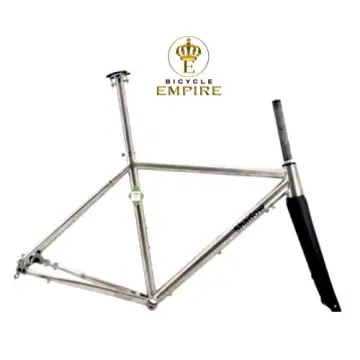 jual frame titanium road bike