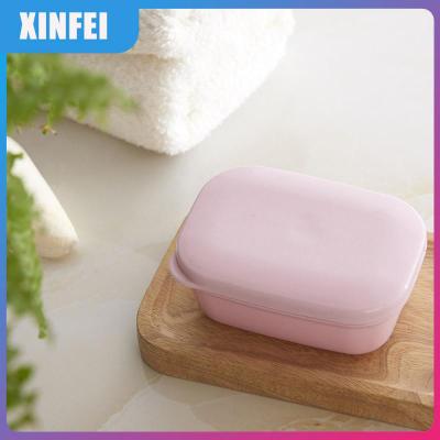 2023 Square Bag Soap Box Portable Soap Dish Travel Waterproof Drain Soap Box Bathroom Accessories Handmade Sealed Storage Box Soap Dishes