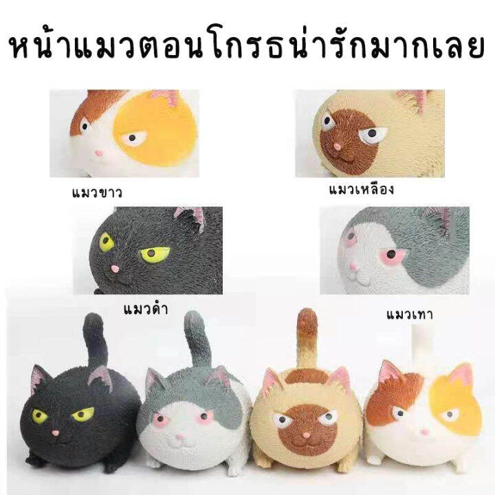 cod-ตุ๊กตาน้องแมวยืดได้หดได้-ราคาส่ง-เล่นคลายเครียด-บีบเล่นแก้เครียดได้-แมวยืด-ของเล่นคลายเครียด-ของเล่นผ่อนคลาย