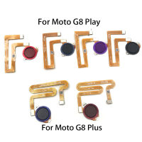 สำหรับ Motorola Moto G8 Play G8 Plus G8ปุ่ม Home ลายนิ้วมือ Touch ID Sensor Flex Cable Ribbon Replacement Parts