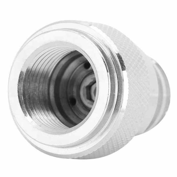 beer brewing co2 Soda Adapter with Wrench Copper Electroplating Brass