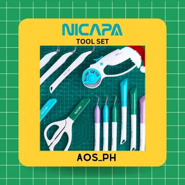 Nicapa Basic Tool Set Craft Vinyl Cardstock Crafting Tools Kit