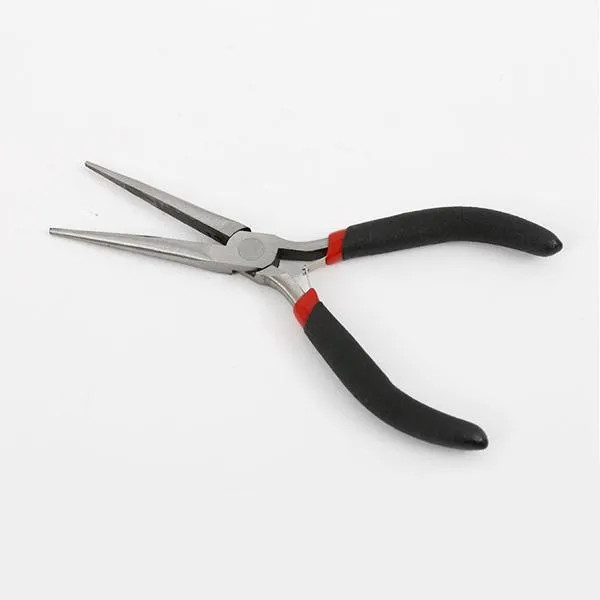 8PCS/Set Mini Black Bent Crimping Pliers For DIY Beading Jewelry