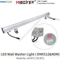 Miboxer D4-W72 RGBW D5-W72 RGB+CCT 72W LED Wall Washer Light (DMX512 RDM) AC 110V 220V IP66 Waterproof