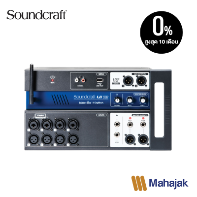 Soundcraft Ui-12 12-input Remote-Controlled Digital Mixer