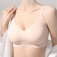 【XX】Seamless Underwear Womens Small Chest Gathered Beautiful Back Suspenders Closed Pair Of Breasts Bra Sports Vest