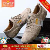 ZYATS รองเท้าหนัง Pu แบบใหม่ผู้ชายสำหรับฤดูใบไม้ผลิรองเท้าชุดเดรสรองเท้าหนังธุรกิจแฟชั่นของผู้ชายขนาดใหญ่46 2สี [Gratis Ongkir]