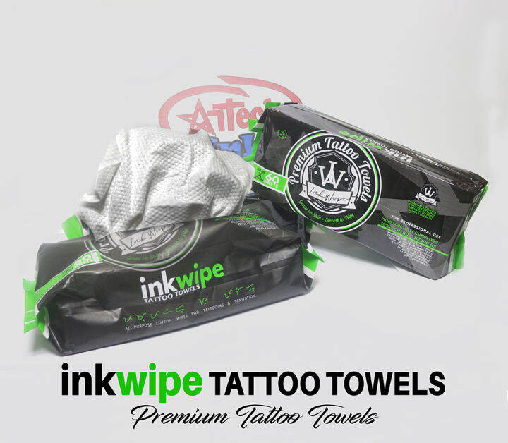 INKWIPE Premium Tattoo Towels Lazada PH