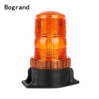 1Pcs 30LED 5730 Car LED Flashing Amber Beacon Flexible Warning Light 12V-36V For Tractor SUV Boat