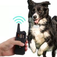 ZZOOI 800m Electric Dog Training Collar Pet Remote Control Shock Vibration    Waterproof Rechargeable Collar With LCD Display