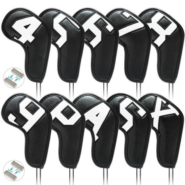 7-10pcs-new-magnetic-closure-golf-iron-head-cover-set-10pcs-wedge-cover-number-4-9-aspx-gradients-colorful-white