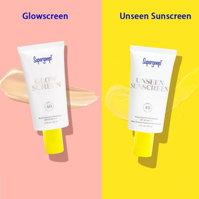 50ml supergoop Primer MAKE UP BASE unsee Sunscreen Broad Spectrum Face Primer SPF40 Beauty Health Makeup BASE