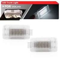 For Volvo V50 V70 S80 S60 S60L S80L S40 XC70 XC90 C30 C70 2x Led Trunk Boot Lights Module Luggage Compartment Lamps